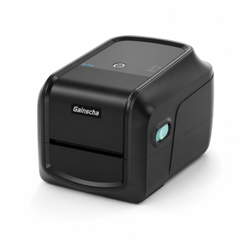 Gainscha GA-2408T Desktop Barcode Label Printer – 203 dpi
