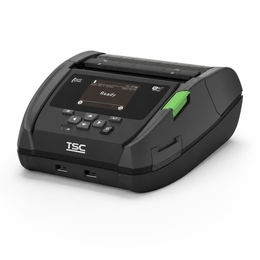TSC Alpha-40L Mobile Barcode Label Printer – 203 dpi (A40L-A001-1002)