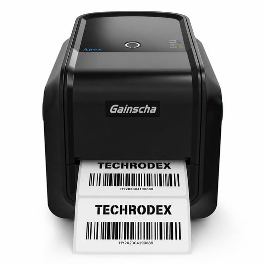 Gainscha GA-2408T Desktop Barcode Label Printer – 203 dpi