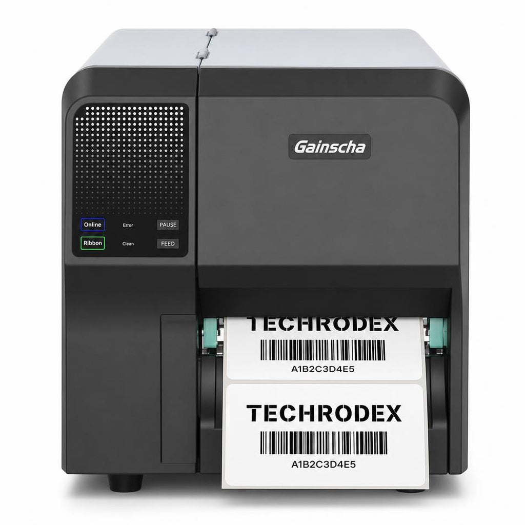 Gainscha GI-2408T Industrial Barcode Label Printer – 203 dpi