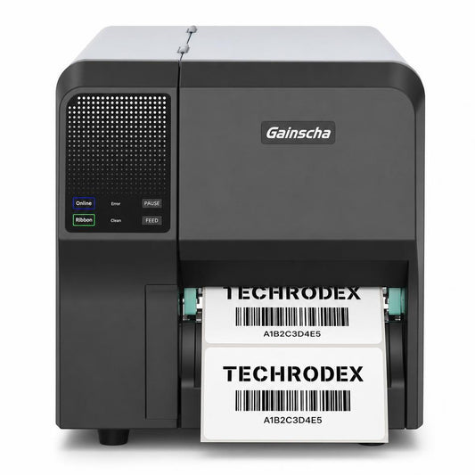 Gainscha GI-2408T Industrial Barcode Label Printer – 203 dpi