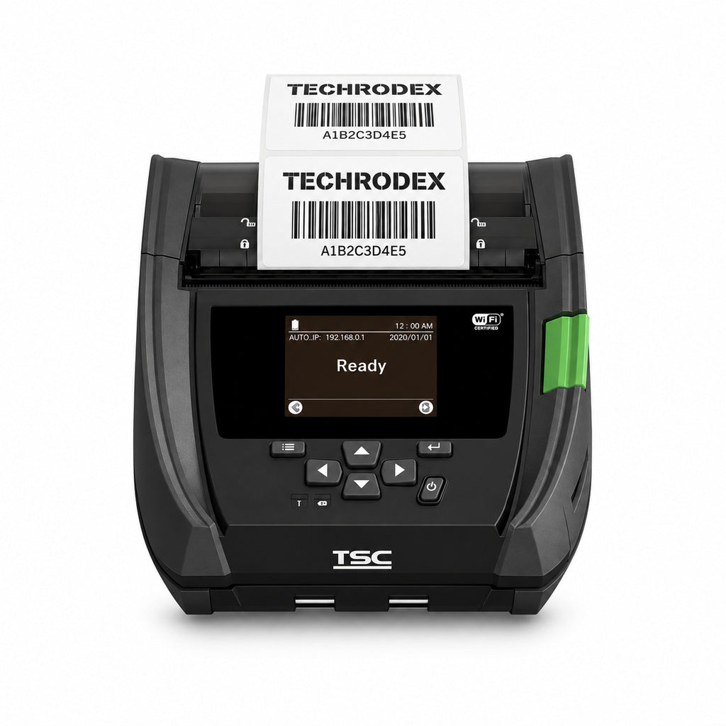 TSC Alpha-40L Mobile Barcode Label Printer – 203 dpi (A40L-A001-1002)